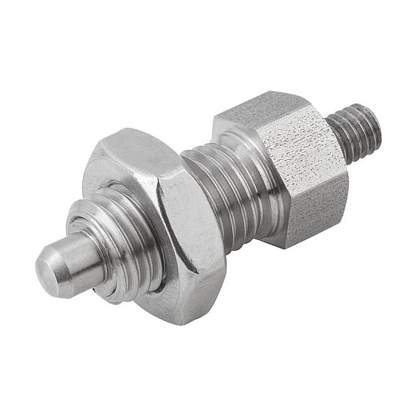 Indexing Plungers threaded pin, Style F, inch